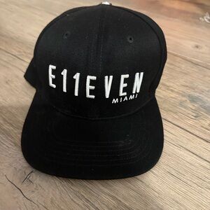 E11EVEN Miami Black Cap